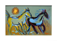 Zdeňka Holejšovská - Hříbata - originál 